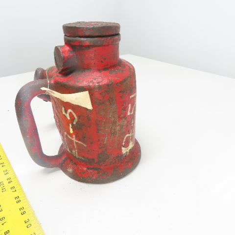 Vintage 4-Ton 8000LB Hydraulic Bottle Jack 4" Rise