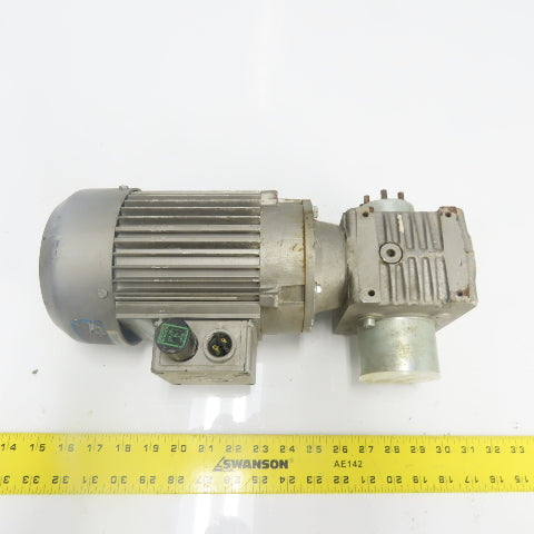 ZAE M 040 B 39:1 Ratio 0.25kW Gear Motor 240/415V 1.2/0.7A