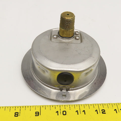 DMIC 0-3000PSI Oil Filled Panel Mount Pressure Gauge Stainless Steel 1/2" NPT