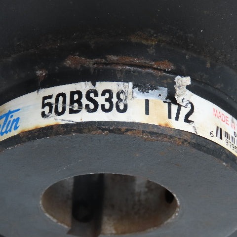 Martin 50 BS38 1-1/2" Bore No. 50 Single Row Roller Chain Sprocket