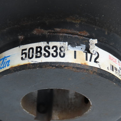 Martin 50 BS38 1-1/2" Bore No. 50 Single Row Roller Chain Sprocket