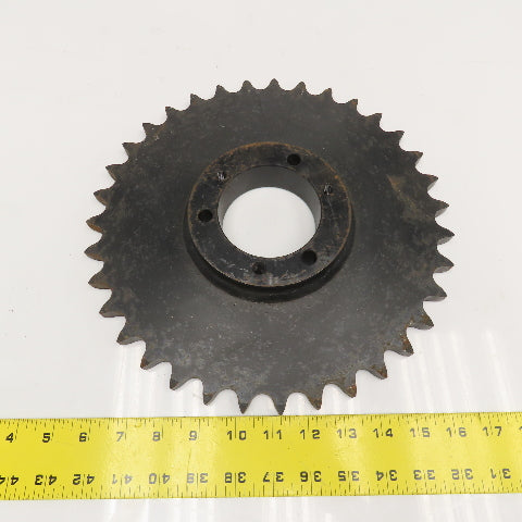 UST 80SF35 No. 80 Single Row Roller Chain Sprocket QD Bushed 11-3/4" OD