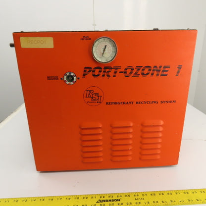 RSI 600050 Port-Ozone 1 Portable Refrigerant Recycling System 120V 1PH