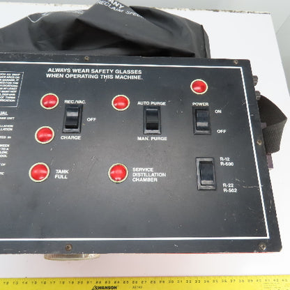 RSI 600050 Port-Ozone 1 Portable Refrigerant Recycling System 120V 1PH