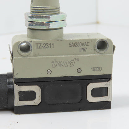 Tend TZ-2311 Roller Plunger Limit Switch 5A 250VAC IP67