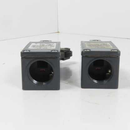 Pizzato FM 505 Roller Plunger Limit Switch 3A 400VAC Lot Of 2