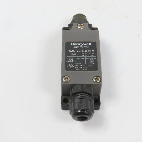 Honeywell SZL-VL-S-D-N-M Plunger Limit Switch 10A 250VAC