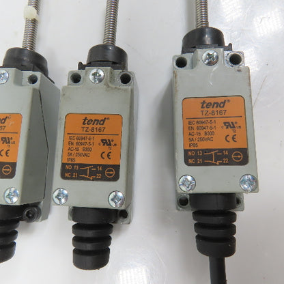 Tend TZ-8167 Snap Action Limit Switch 5A 250VAC Lot Of 4