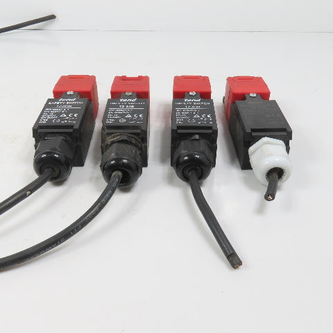 Tend TZ-93B Door Safety Interlock Switch 3A 240VAC (1 Key) Lot Of 4