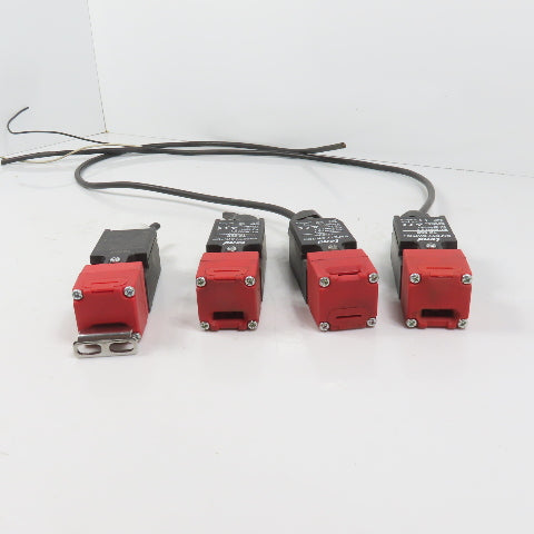 Tend TZ-93B Door Safety Interlock Switch 3A 240VAC (1 Key) Lot Of 4