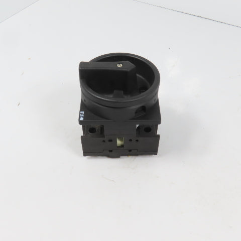 Eaton P1-25 3-Pole 25A 600V Rotary Disconnect Switch (Clean)