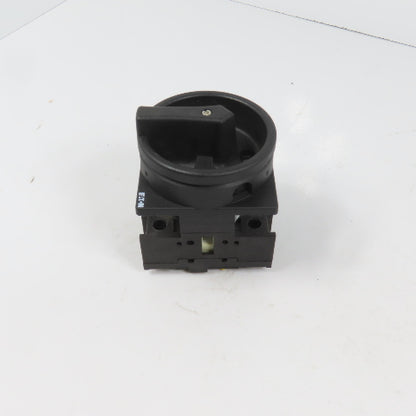 Eaton P1-25 3-Pole 25A 600V Rotary Disconnect Switch (Clean)