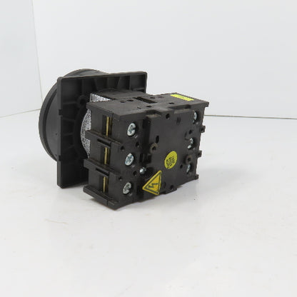 Eaton P1-25 3-Pole 25A 600V Rotary Disconnect Switch (Clean)
