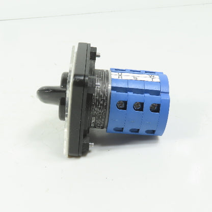 Auspicious 25A 600V 3-Position Rotary Switch 5HP (Clean)