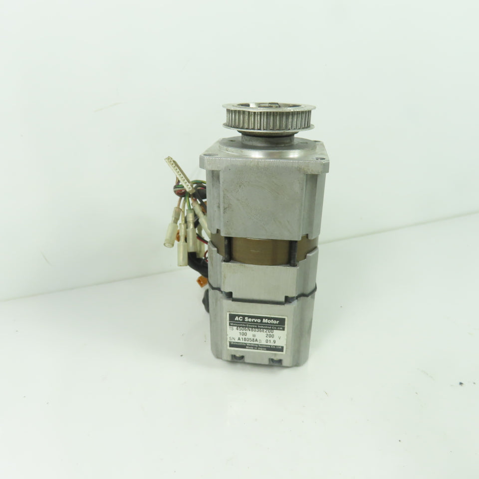 Matsushita TS 4506N8036E200 AC Servo Motor 100W 200V