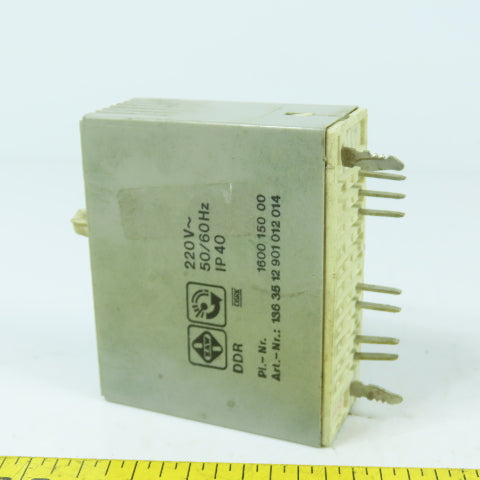 Relog 2TZ11 220VAC Time Delay Relay 50/60HZ IP40