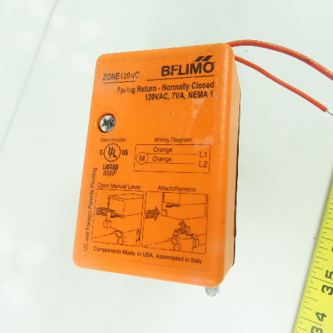 Belimo ZONE215S-35 Zone Valve 30PSI 3.5CV 120VAC