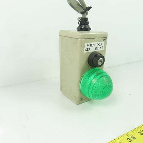 Fuji AHX 922A Interlock Set Reset Switch Light Enclosure
