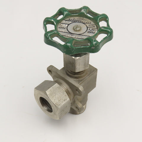 EEP Products 64250-220 3/4" NPT Stainless Steel Gagecock Valve 500PSI