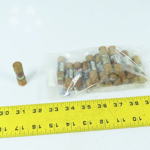 Bussmann Fusetron FRN-R 17 1/2 Time Delay Fuses 17-1/2A 250V Lot Of 18