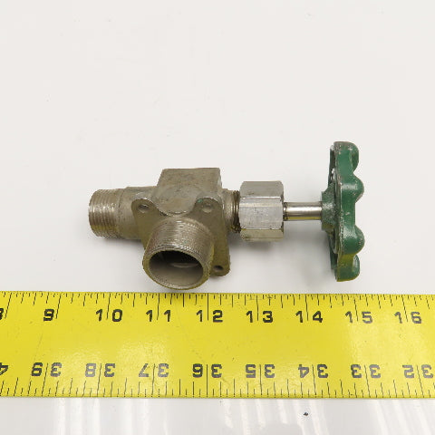 EEP Products 64250-220 3/4" NPT Stainless Steel Gagecock Valve 500PSI Incomplete