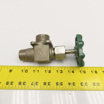 EEP Products 64250-220 3/4" NPT Stainless Steel Gagecock Valve 500PSI Incomplete