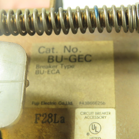 Fuji BU-GEC Circuit Breaker Operating Mechanism Accessory For BU-ECA