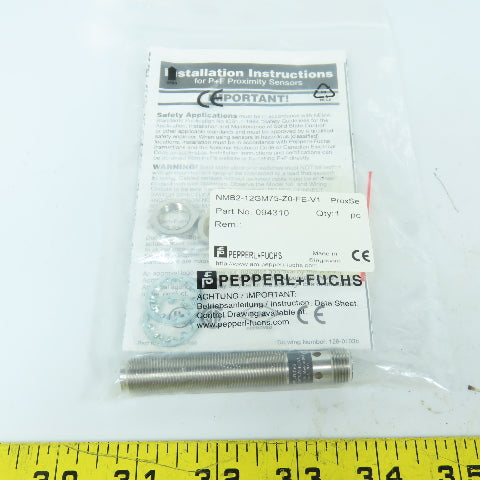 Pepperl + Fuchs NMB2-12GM75-Z0-FE-V1 093410 Inductive Proximity Sensor 6-30VDC