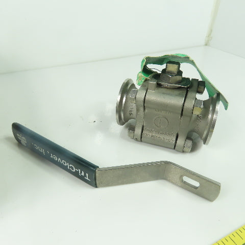 Tri-Clover Ladish 4308-3207-10-PC Ball Valve CF8M 250PSI