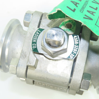 Tri-Clover Ladish 4308-3207-10-PC Ball Valve CF8M 250PSI