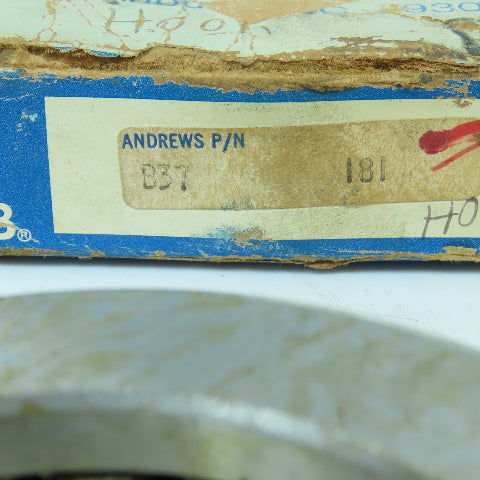 Andrews B37-181 MPB Single Row Ball Bearing 2-3/4" ID x 4-15/32" OD x 1-1/8" W