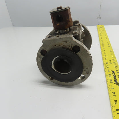 Tufline 2" PTFE 150Class 2-Way Plug Valve CF8M 400PSI