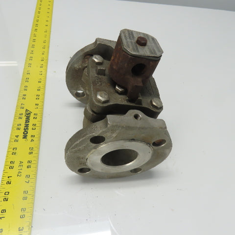 Tufline 2" PTFE 150Class 2-Way Plug Valve CF8M 400PSI