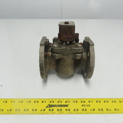 Tufline 2" PTFE 150Class 2-Way Plug Valve CF8M 400PSI