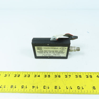 Beta 910303 Isolated Media Gauge 0-100PSIG For Hathaway 130, 135, 230, 235