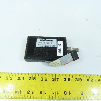Beta 910303 Isolated Media Gauge 0-100PSIG For Hathaway 130, 135, 230, 235