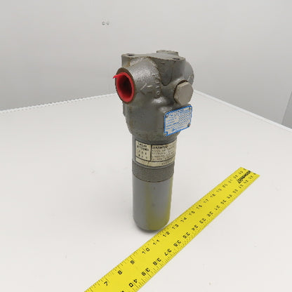 Pall MH9850A16KNSBB1 1" NPT Filter Assembly 600PSI MC9800 Filter