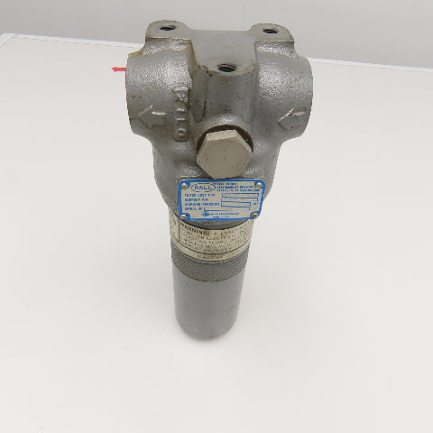 Pall MH9850A16KNSBB1 1" NPT Filter Assembly 600PSI MC9800 Filter