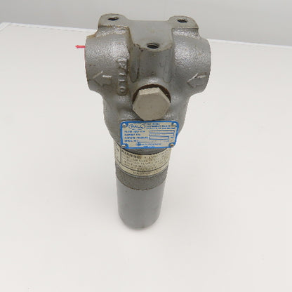 Pall MH9850A16KNSBB1 1" NPT Filter Assembly 600PSI MC9800 Filter
