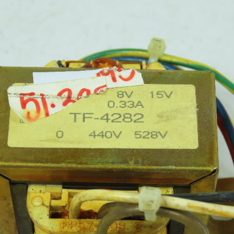 TF-4282 Control Transformer Primary 440/528 Sec 8V / 15V