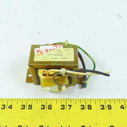 TF-4282 Control Transformer Primary 440/528 Sec 8V / 15V