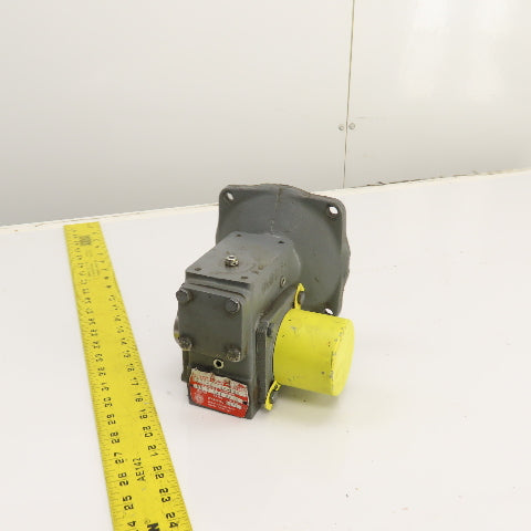 Hub City 0220-60432-185 185 7.5:1 Ratio Right Angle Gear Reducer 5/8" x 1" 56 Fr