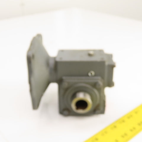 Hub City 0220-60432-185 185 7.5:1 Ratio Right Angle Gear Reducer 5/8" x 1" 56 Fr