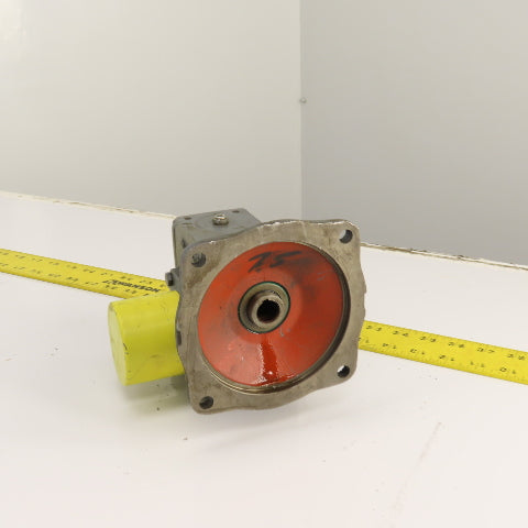 Hub City 0220-60432-185 185 7.5:1 Ratio Right Angle Gear Reducer 5/8" x 1" 56 Fr