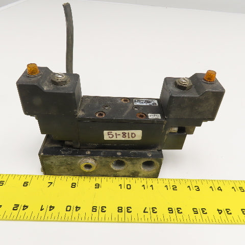 Parker AL41533BJN5300B Pneumatic Double Solenoid Valve 120V