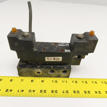 Parker AL41533BJN5300B Pneumatic Double Solenoid Valve 120V