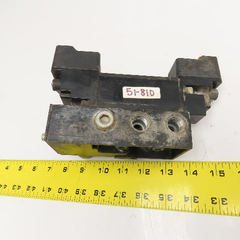 Parker AL41533BJN5300B Pneumatic Double Solenoid Valve 120V