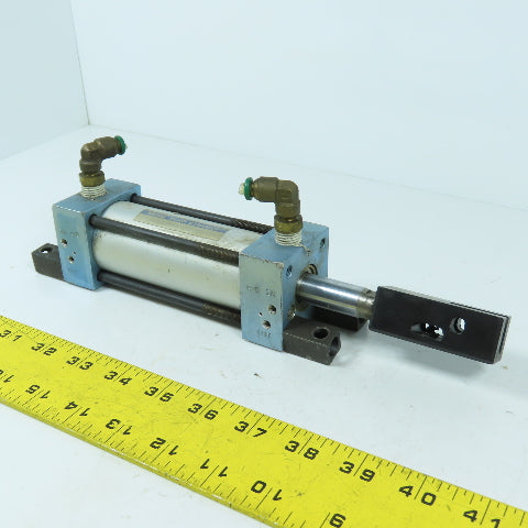 Mead Fluid 4137-0X3.0000DM-150 Double Acting Air Cylinder 3" Stroke 1-1/2" Bore