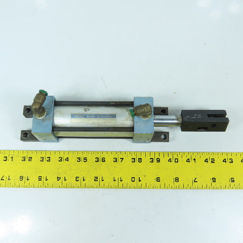 Mead Fluid 4137-0X3.0000DM-150 Double Acting Air Cylinder 3" Stroke 1-1/2" Bore