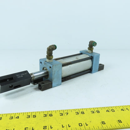 Mead Fluid 4137-0X3.0000DM-150 Double Acting Air Cylinder 3" Stroke 1-1/2" Bore